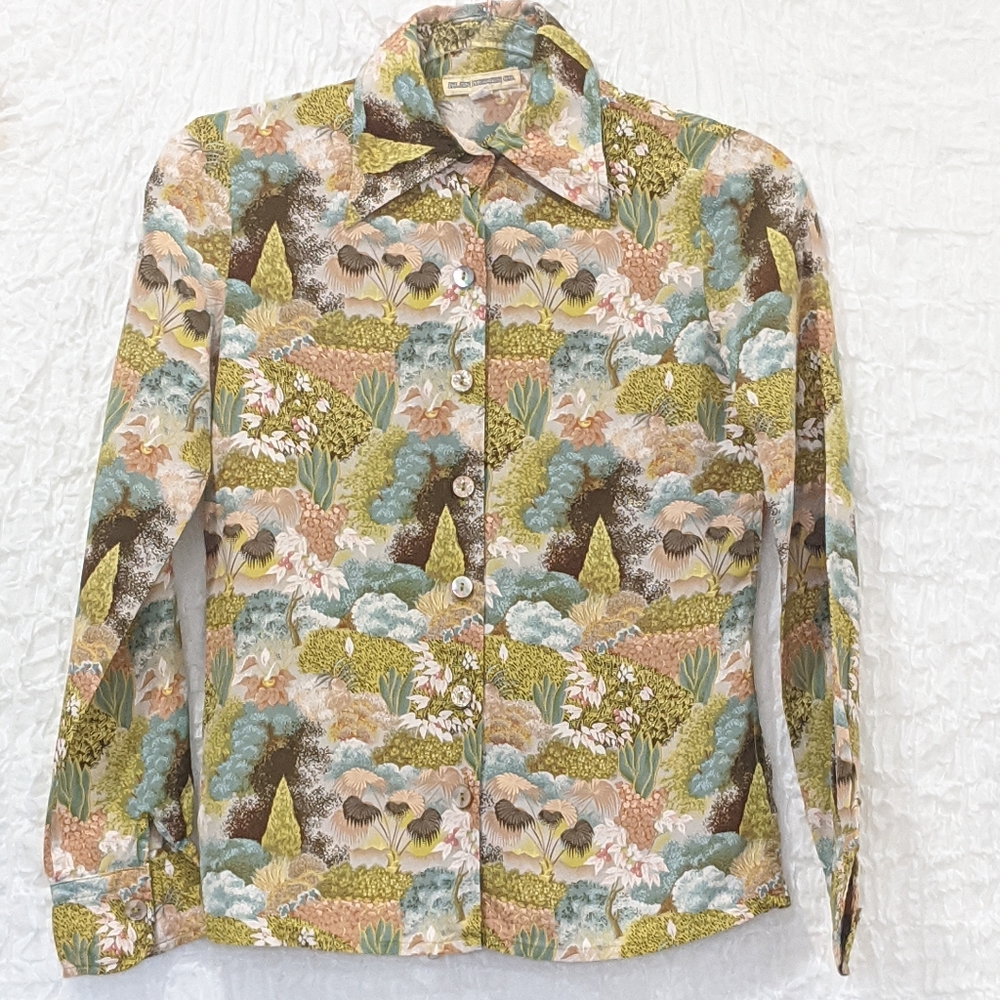 Vintage Alan Austin Button Down Shirt